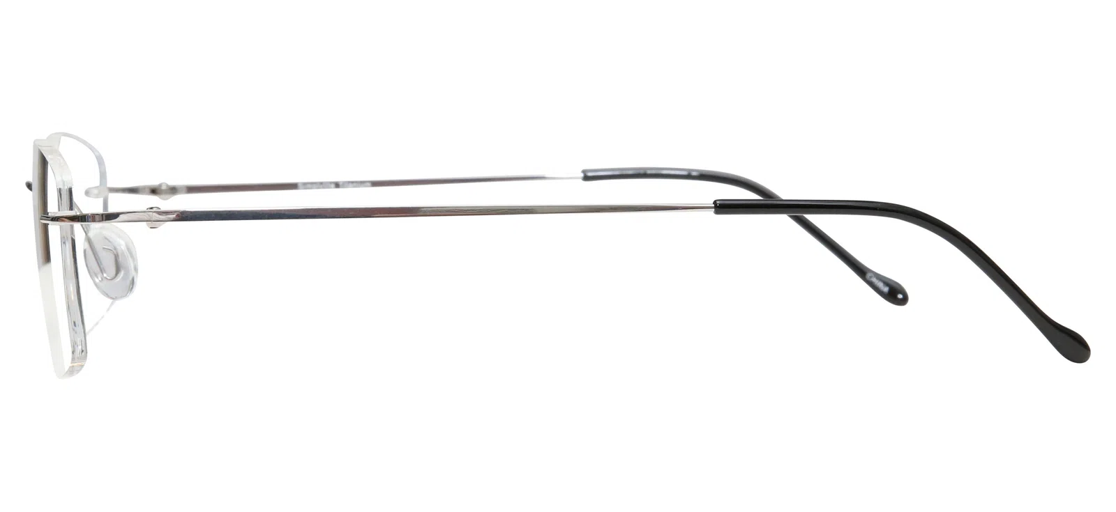 Blue Light Blocking Glasses Rectangle Rimless 201962 Eyeglasses Includes Blue Light Blocking Lenses - view 10